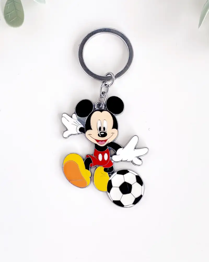 Minnie Mickey Anahtarlık - Mickey Futbol Topu Anahtarlık