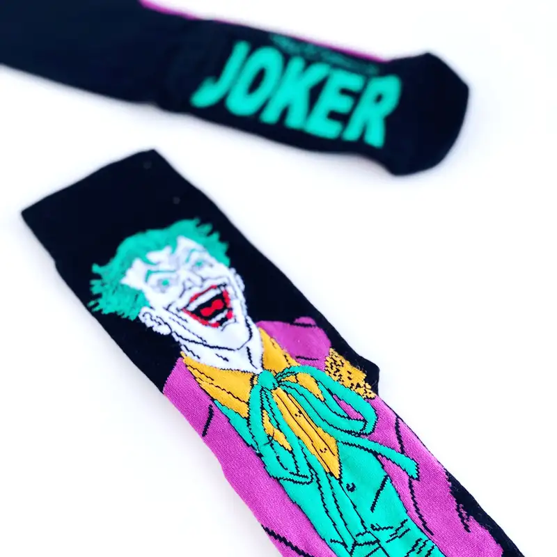 Çorap N163 - Joker Kahkaha Siyah Çorap