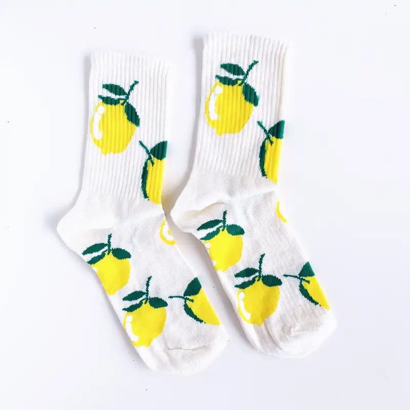 Çorap N206 - Krem Toscana Limon Çorap