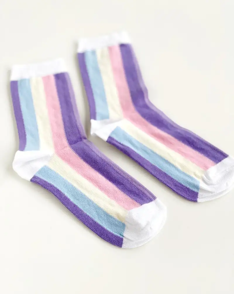 Çorap N245 - Gökkuşağı Renkleri Çorap