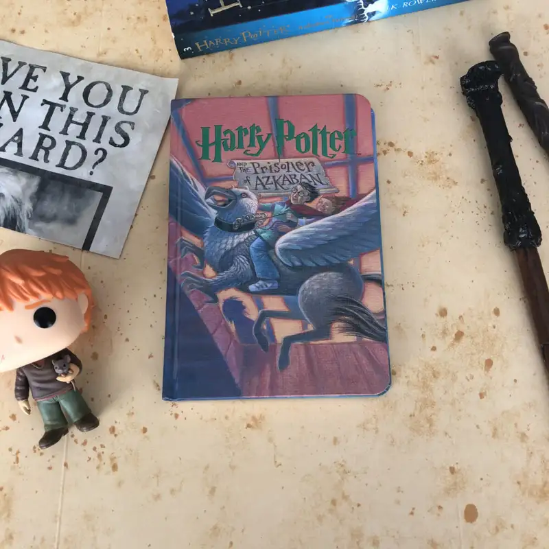 Lisanslı Harry Potter Azkaban Tutsağı Çizgili Defter- Harry Potter