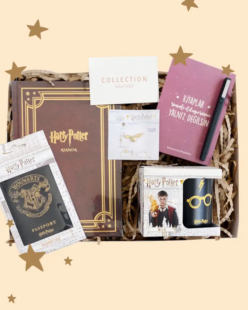 Collection Bikutumutluluk Harry Potter Büyülü Hediye Kutusu